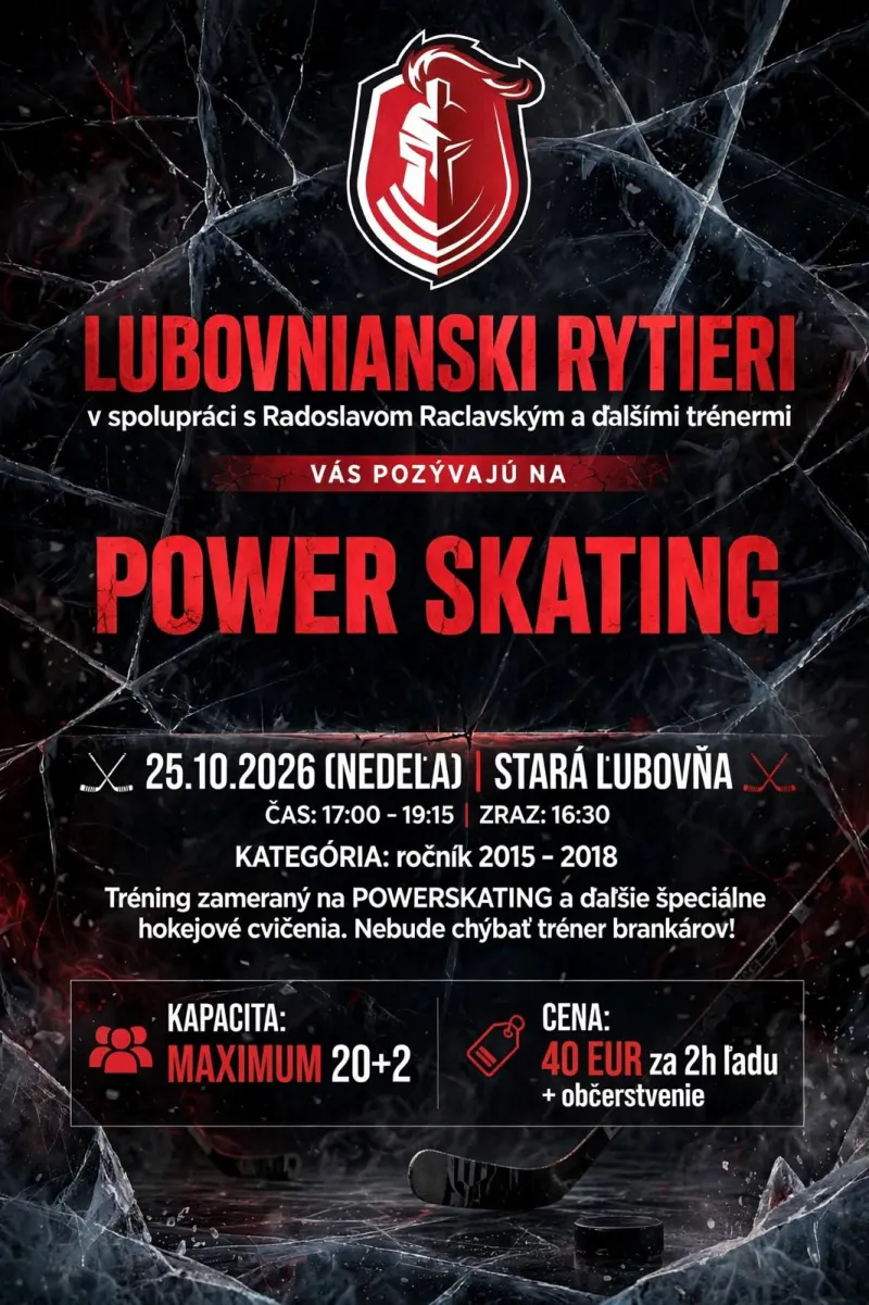 POWER SKATING 25.10.2026